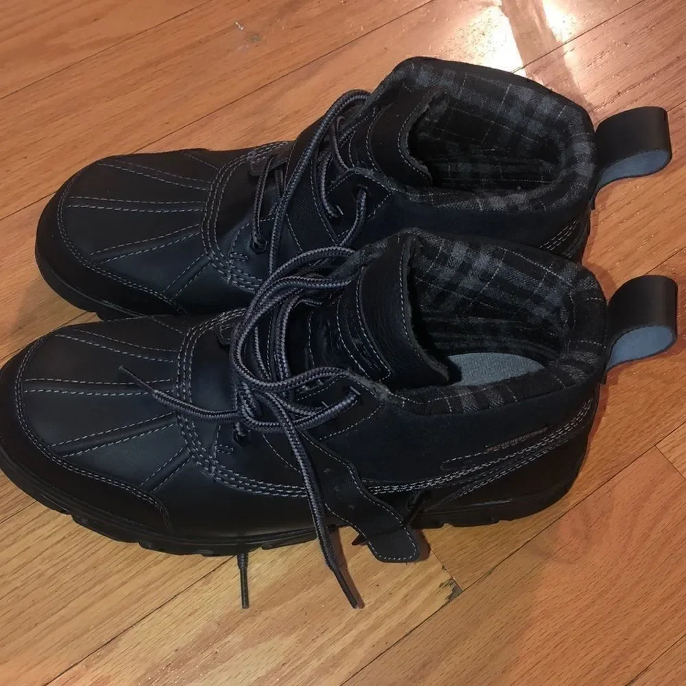 Skechers 62421 Mens Boots CDB Size 10 US